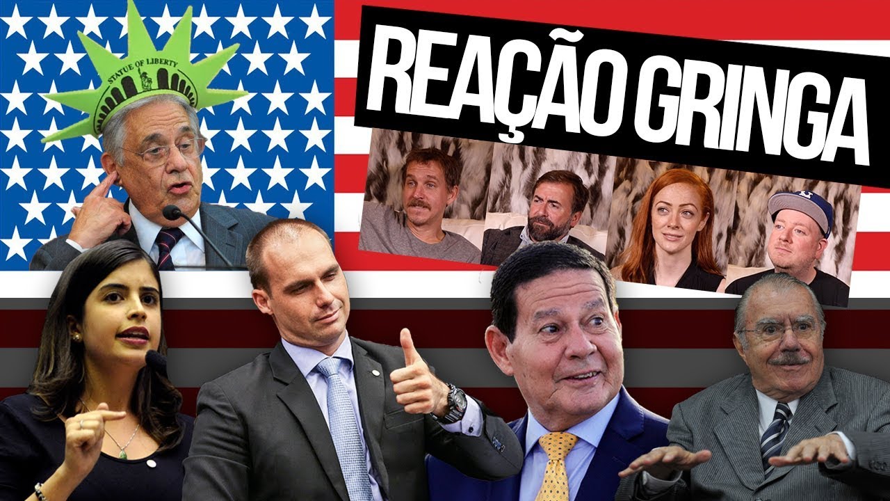 GRINGOS REAGEM AO INGLÊS DE POLÍTICOS BRASILEIROS
