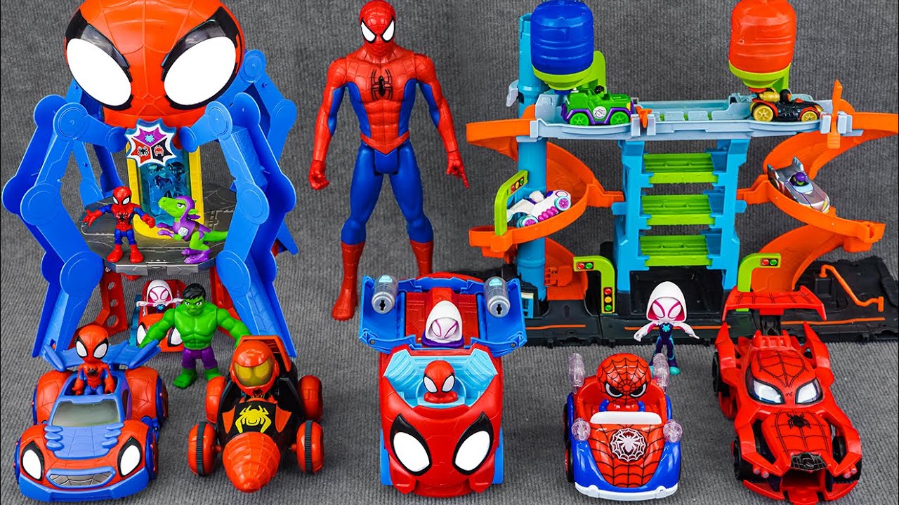 Marvel Spiderman Collection Unboxing Review| LEGO Marvel 76115 City Mega Car Wash | Web-Spinners