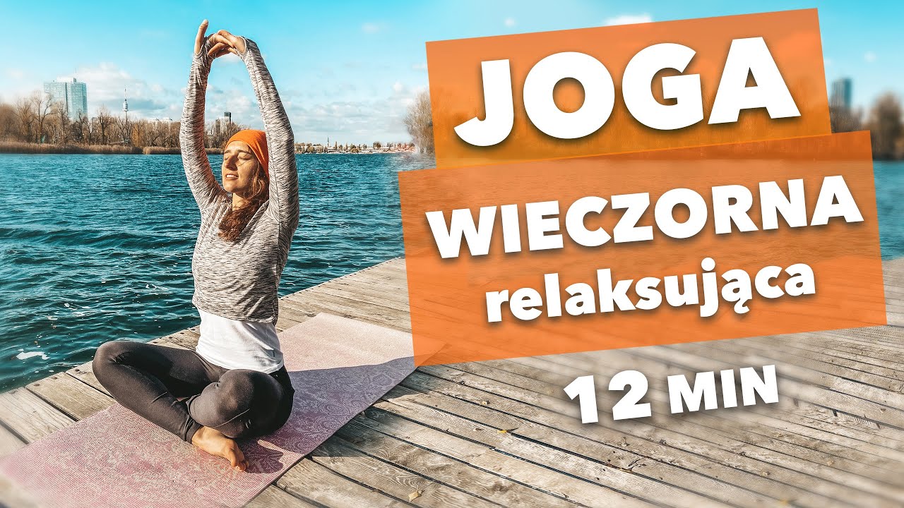 Relaksacyjna joga na jesienne wieczory | joga wieczorna | 12 minut