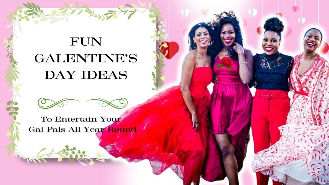 Fun Galentine's Day Ideas to Entertain Your Gal Pals 💝 #galentinesday #valentinesday #girlpower
