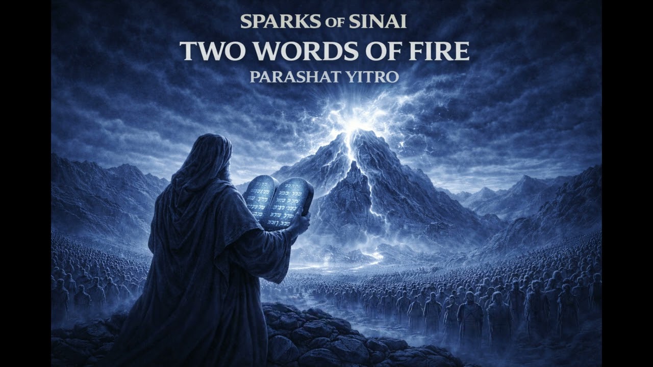 Parashat Yitro - Two Words of Fire | Sparks of Sinai