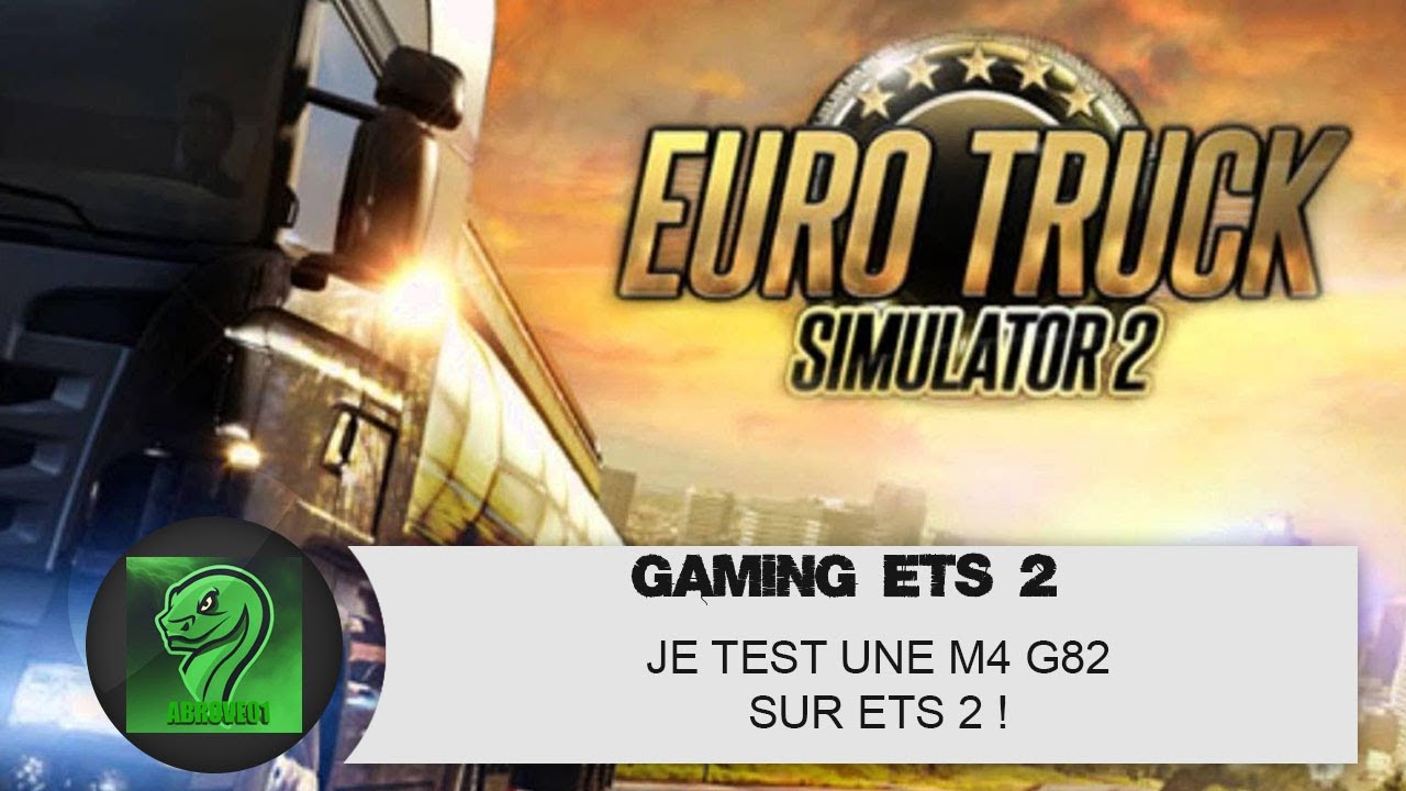 🚘​ JE TEST UNE BMW M3 G82 MOD SUR ETS 2 🚘​