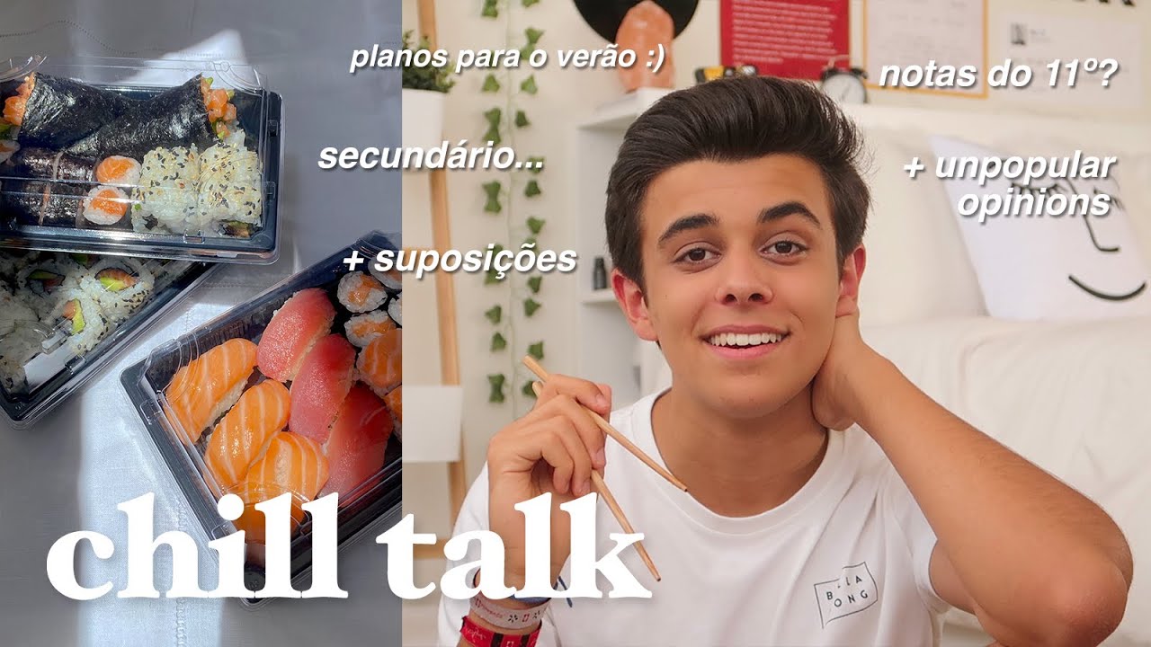 LIFE UPDATE: respondi às vossas perguntas e suposições, a comer sushi 🍣