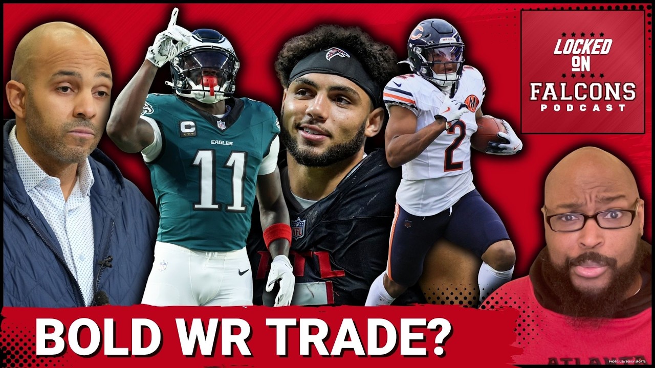 GAME-CHANGER: Will Atlanta Falcons Target AJ Brown Or DJ Moore In SHOCKING TRADE To Reshape Offense?