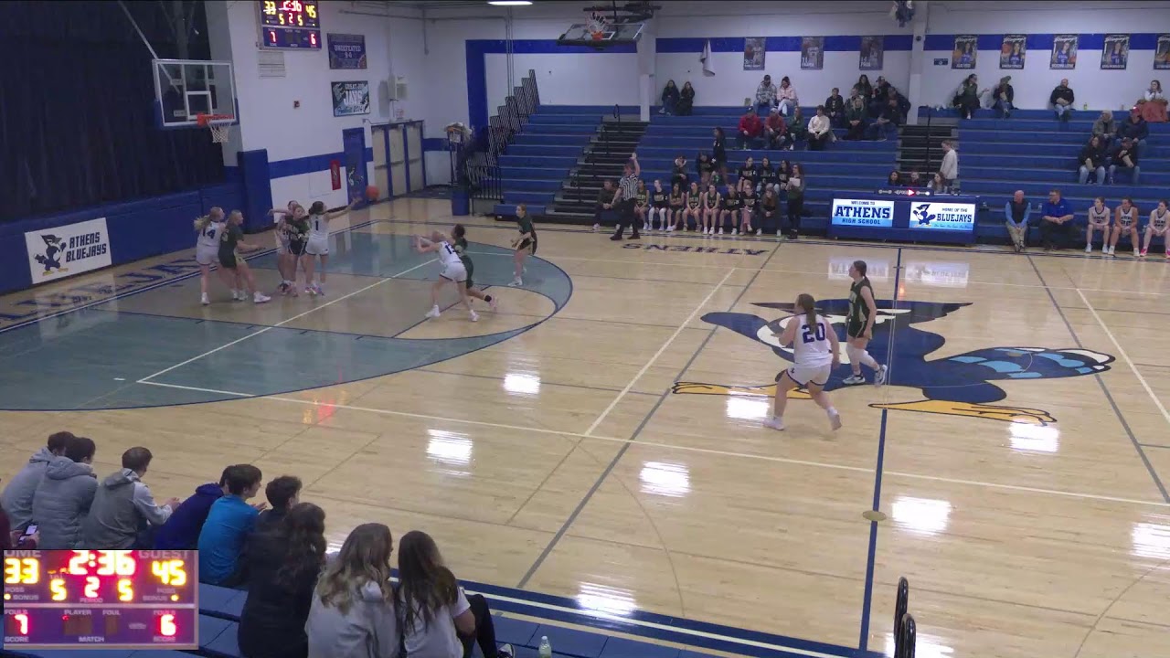 Athens High School vs Colby High School JV Basketball Womens Varsity Basketball