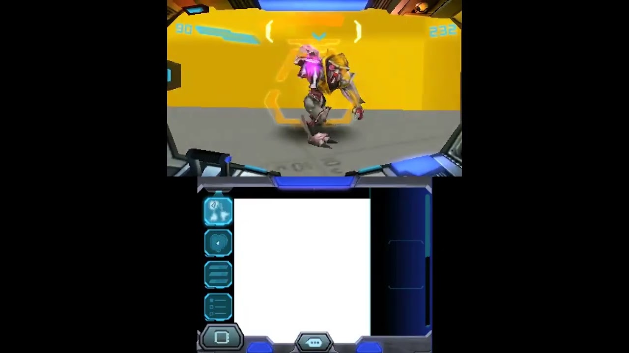 unused map in metroid prime: federation force: Training_GuardDrone