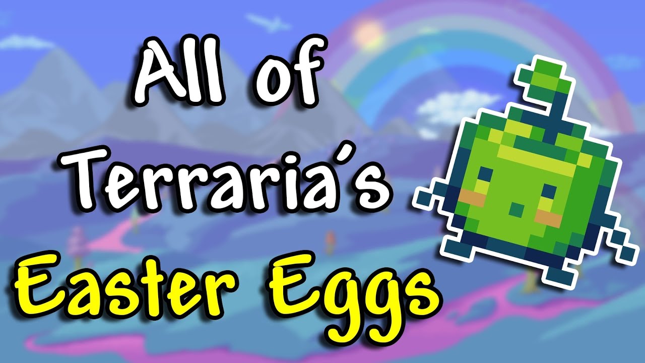All of Terraria's Easter eggs (1.4.4)