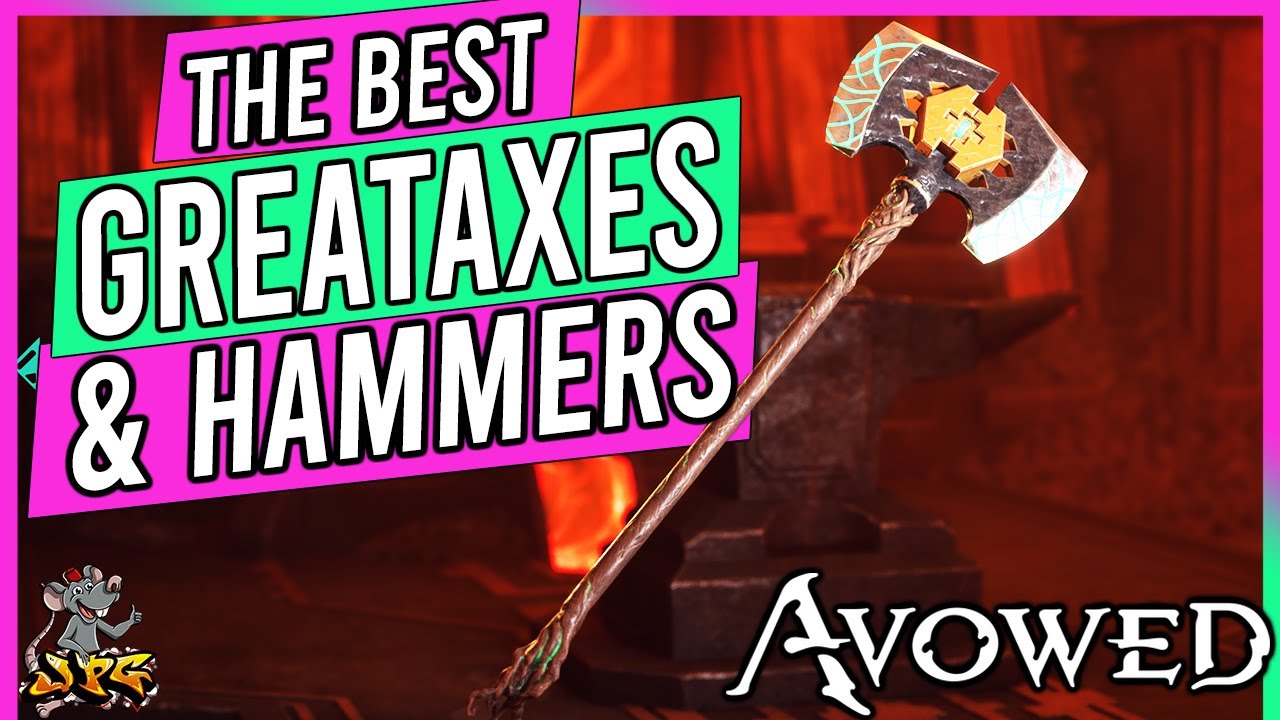 AVOWED Best GreatAxes And Hammers - All 6 Unique 2 Handed PowerWeapons Locations/Guide