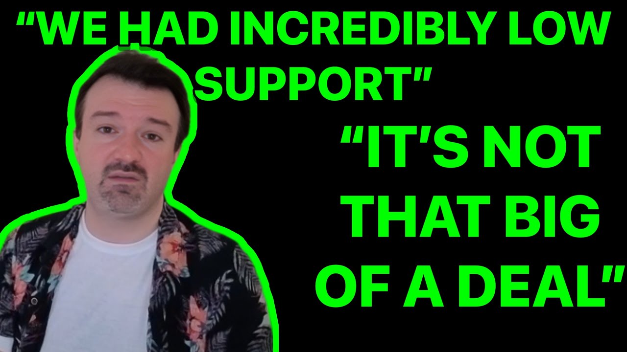 DSP Copes Over Not Hitting Support Goal Last Night & Begs For Money For Today