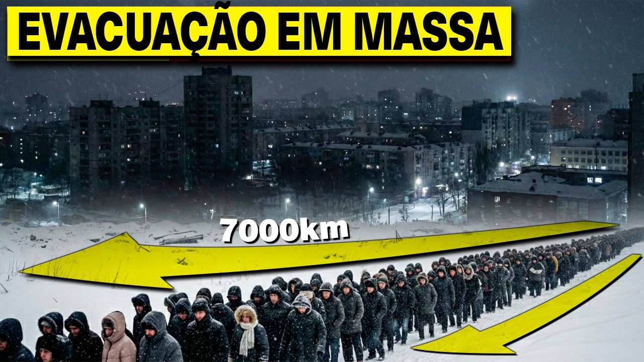 A Rússia enfrenta evacuação em massa: 50.000 pessoas PRESAS em pânico, guerra chega à Rússia
