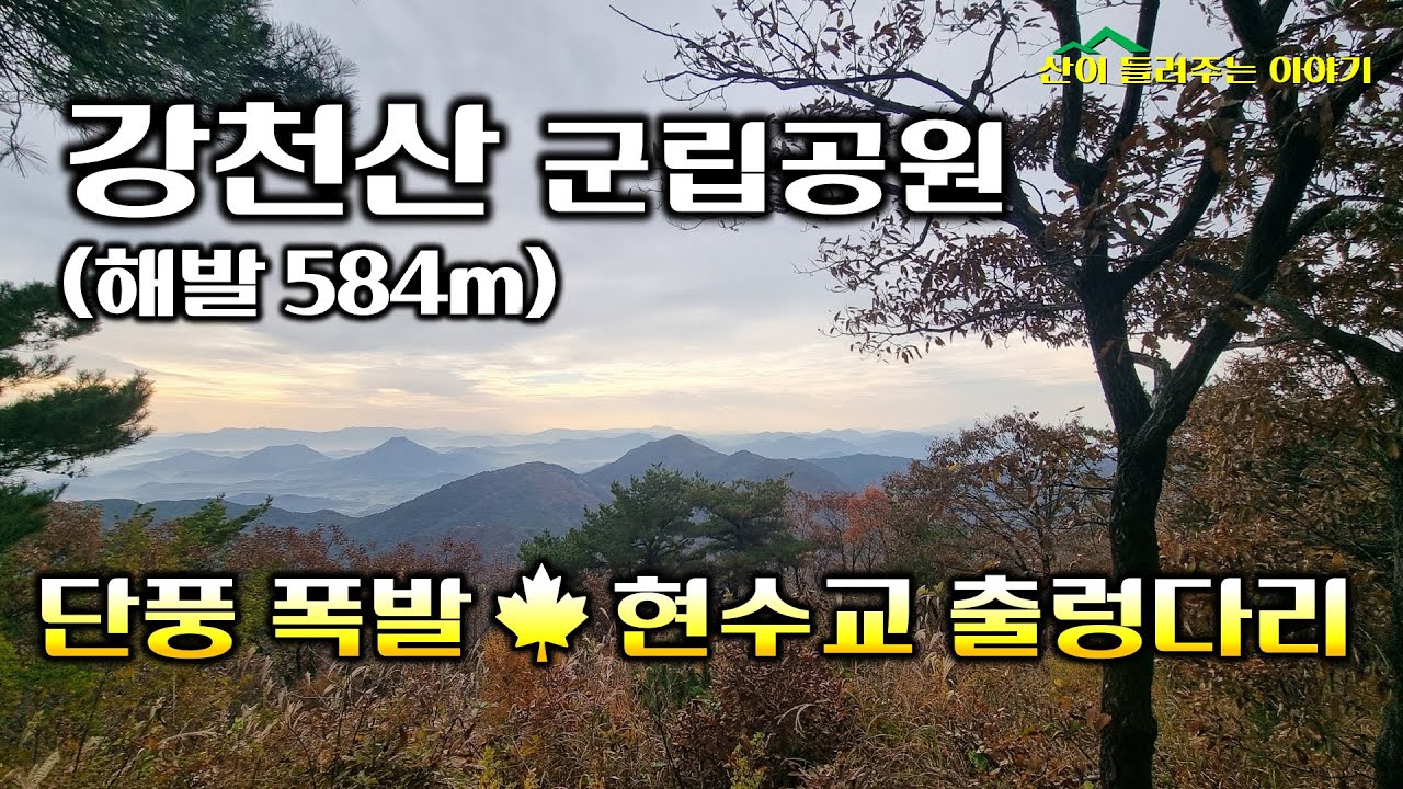 강천산 단풍 명소 | 현수교 출렁다리와 단풍의 절정 #강천산 #가을 #단풍