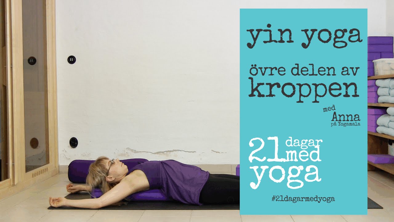 Yin yogapass för övre delen av ryggen