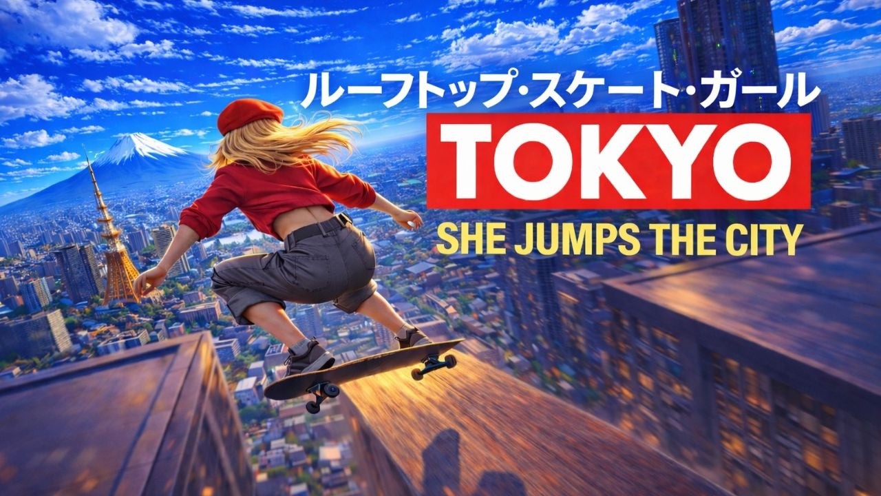 ルーフトップ・スケートガール Tokyo#RooftopSkateGirl thebattle
