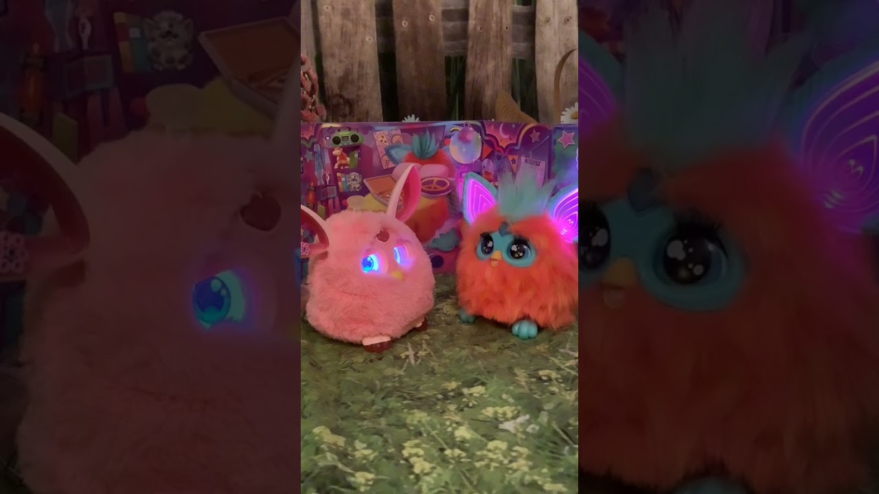 New Furby 2023 & Furby Connect First Conversation Interacts 😲🤣😆 #shorts #funny #furby #furbyconnect