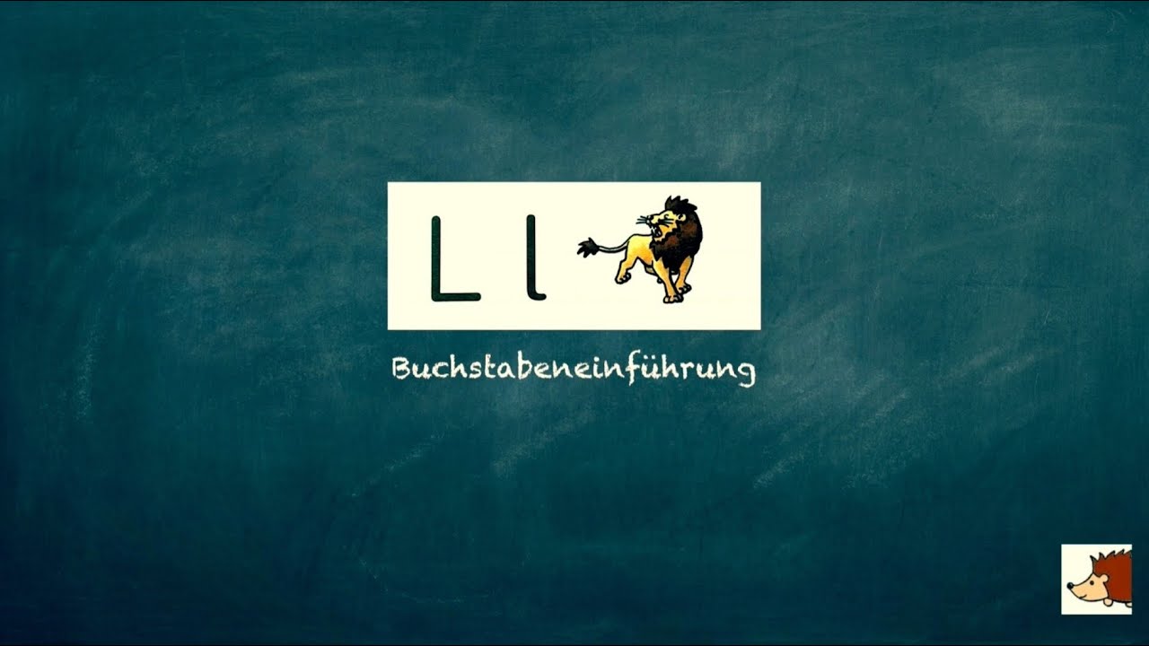 Erklärvideo: Der Buchstabe L/l (Buchstabeneinführung Klasse 1)