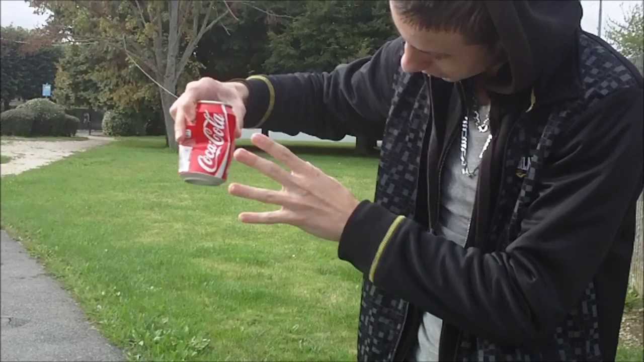 Tour de magie impressionnant : Street Magic : La canette magique !
