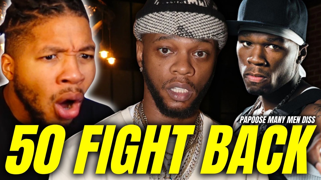 Papoose CHECKS 50 Cent On His Own Beat! Papoose - Many Men (50 Cent Diss) (REACTION)