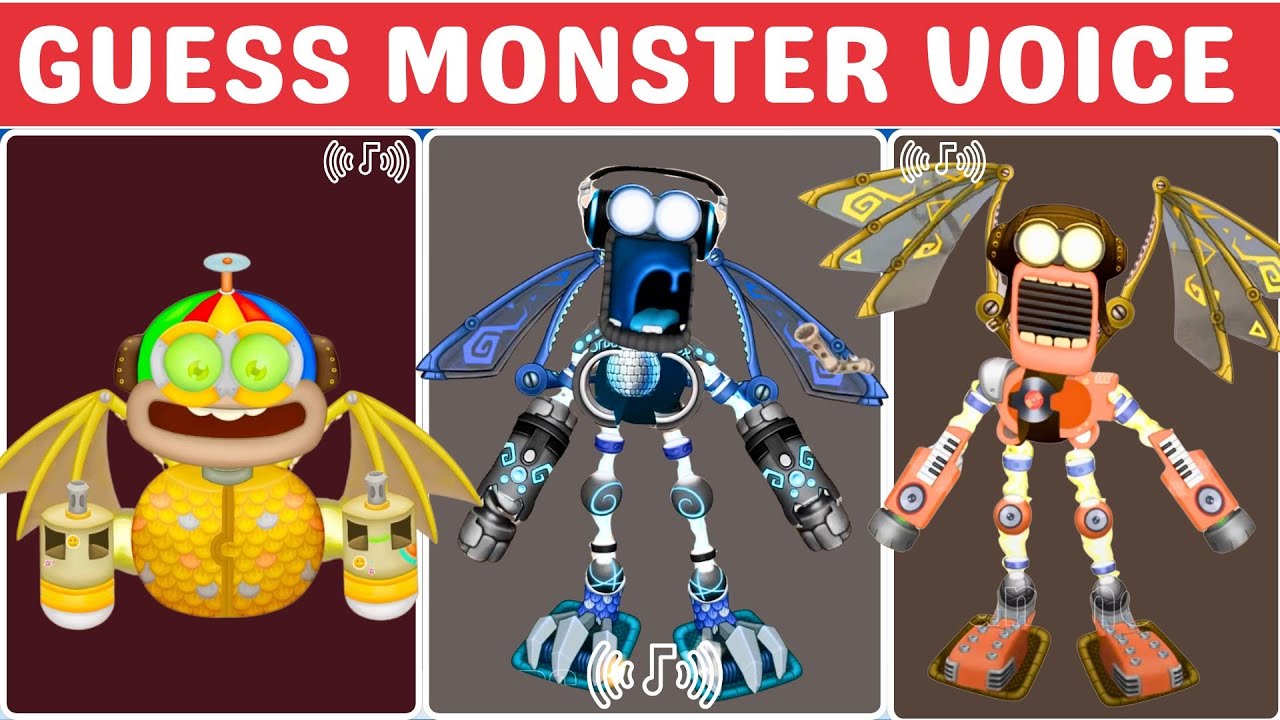 Guess The Monster's Voice | My Singing Monsters: Baby Wubbox Air, Clubbox Costumes Air, Rare Air