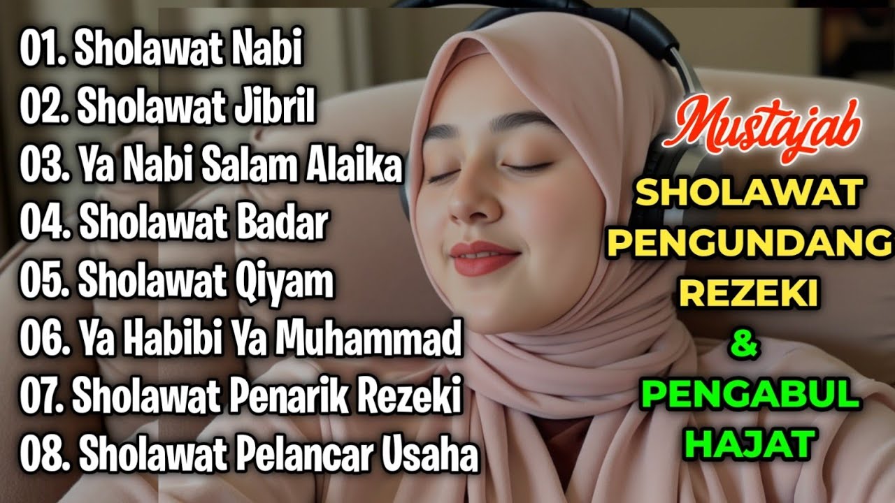 KUMPULAN SHOLAWAT VIRAL TERBARU 2026 | SHOLAWAT JIBRIL PEMBUKA REJEKI, SHOLAWAT BUSYRO, NARIYAH