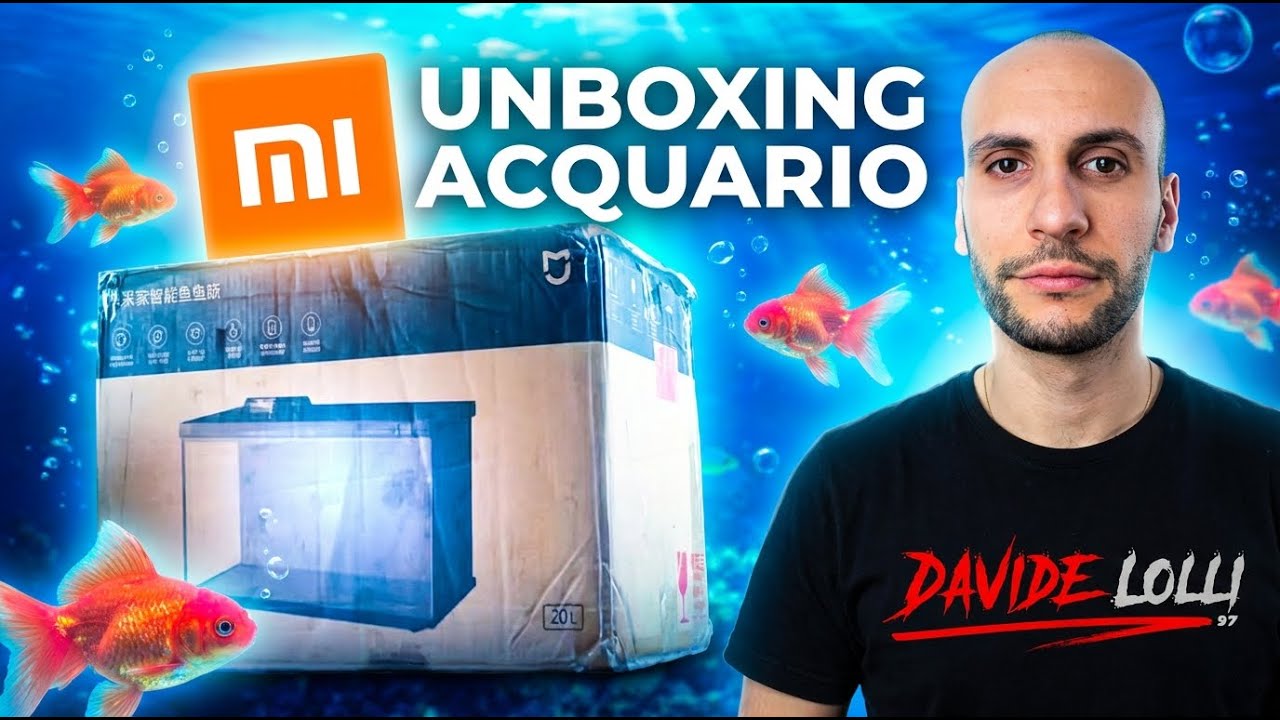 Ho Comprato l'Acquario SMART di Xiaomi da AliExpress - Unboxing EPICO