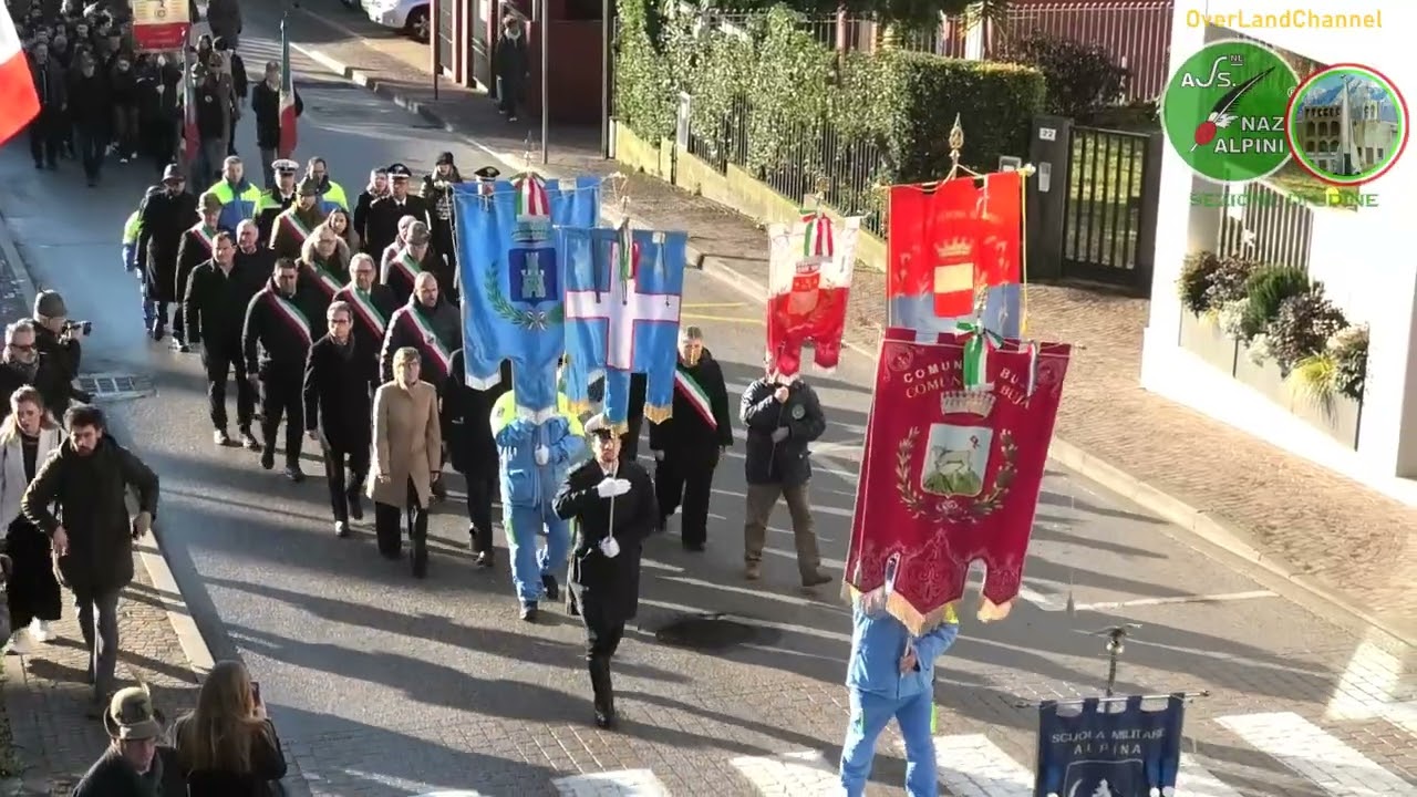 2026 Buja (UD) - Giornata Nazionale della Memoria e del Sacrificio degli Alpini - 1.Sfilata iniziale