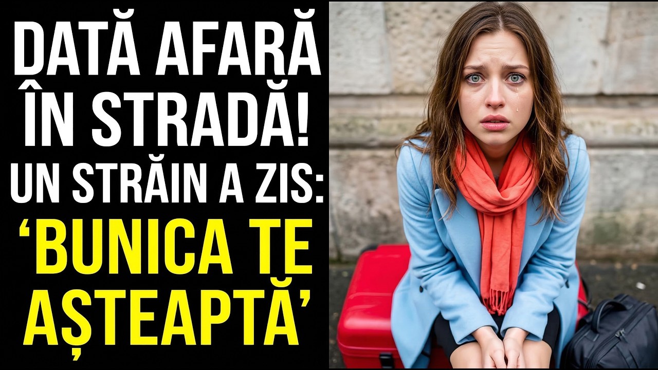 După înmormântarea bunicii, soțul m-a alungat în stradă. Dar în fața scării s-a oprit un SUV negru..