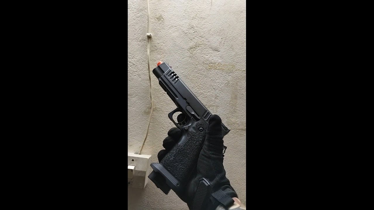 Review da Pistola Hicapa Staccato XL #airsoft #staccato #pistolonly 