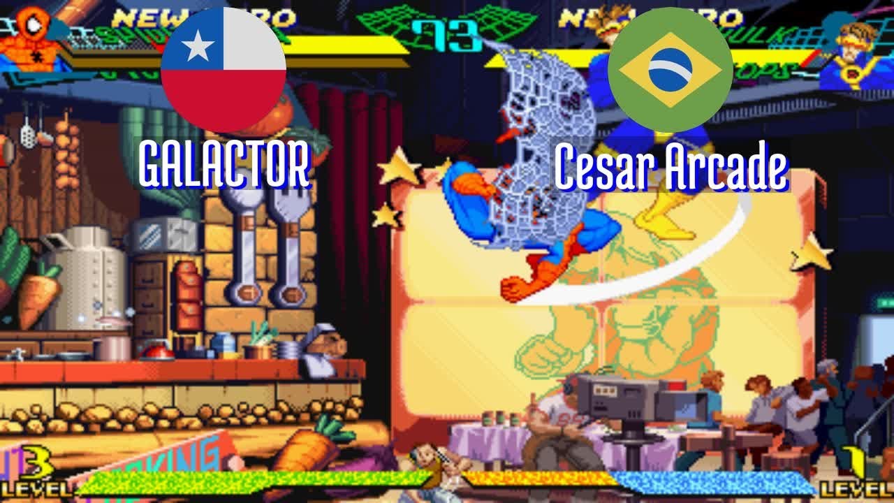 FT5 @mshvsf: GALACTOR (CL) vs Cesar Arcade (BR) [Marvel vs Street Fighter Fightcade] May 25