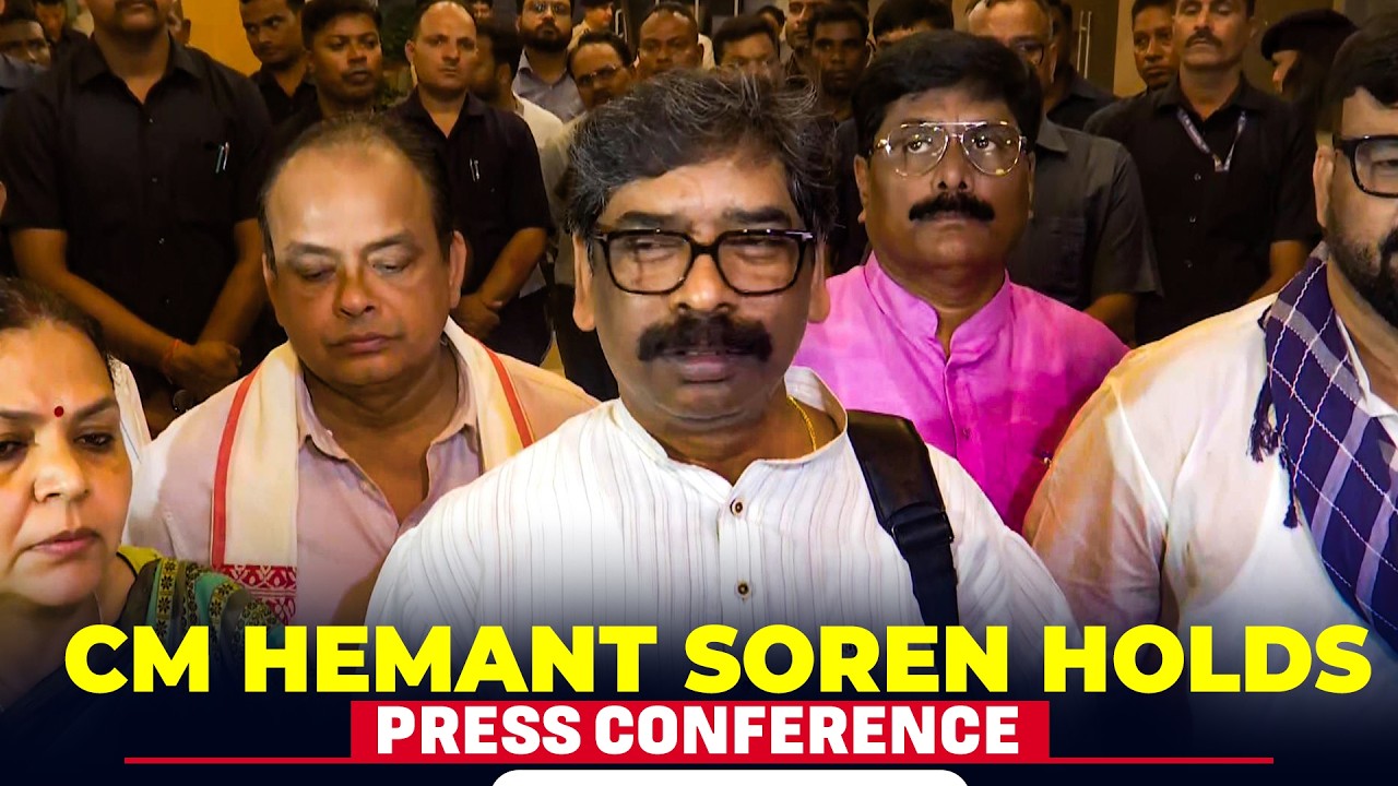 WATCH LIVE: Big Win for Students! CM Hemant Soren announces cancellation of JSSC-CGL examination