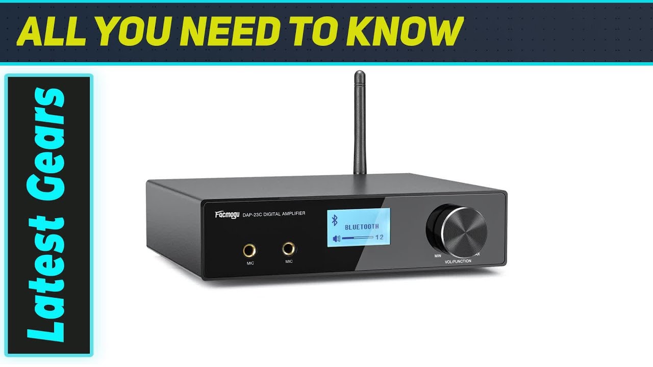 Facmogu DAP-23C: Best Budget Amp with HDMI ARC & Karaoke?