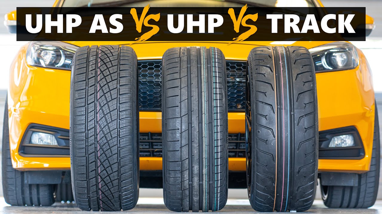 UHP All Season vs UHP vs 200tw Track Tire Test! Continental ExtremeContact DWS06+ vs Sport vs Force!