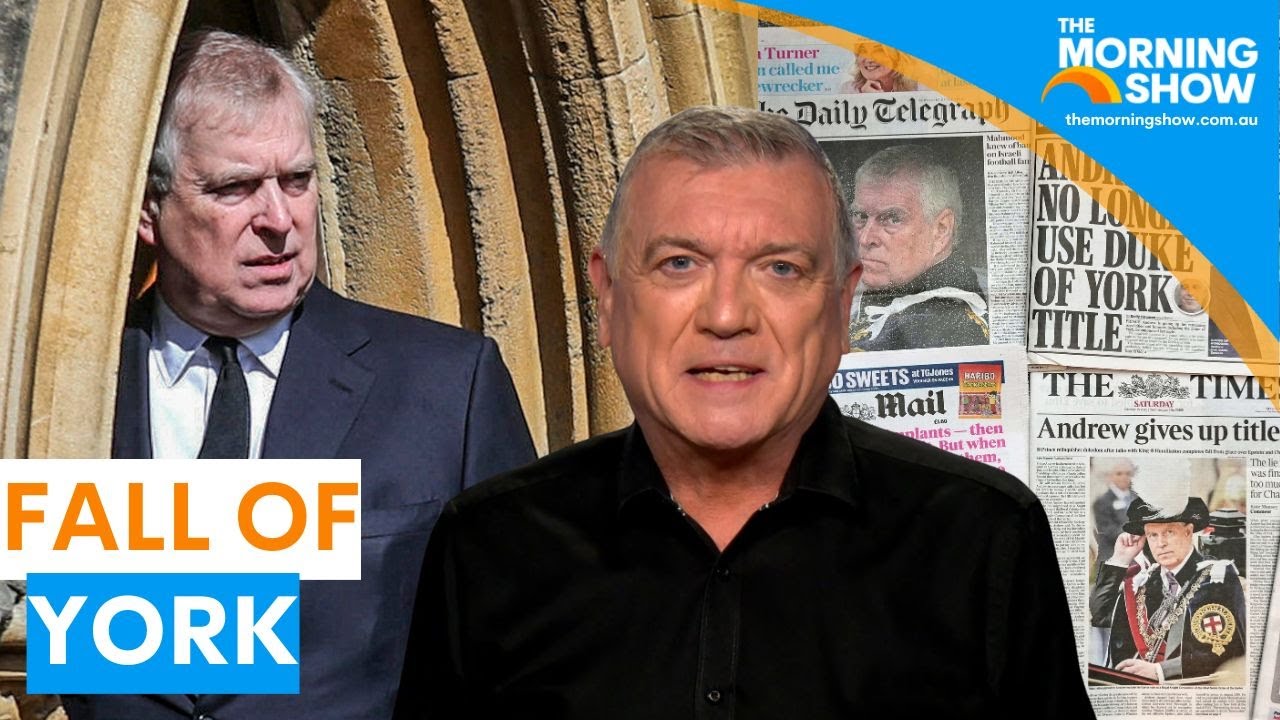 Royal author says Prince Andrew and Sarah Ferguson could go to jail | Sunrise