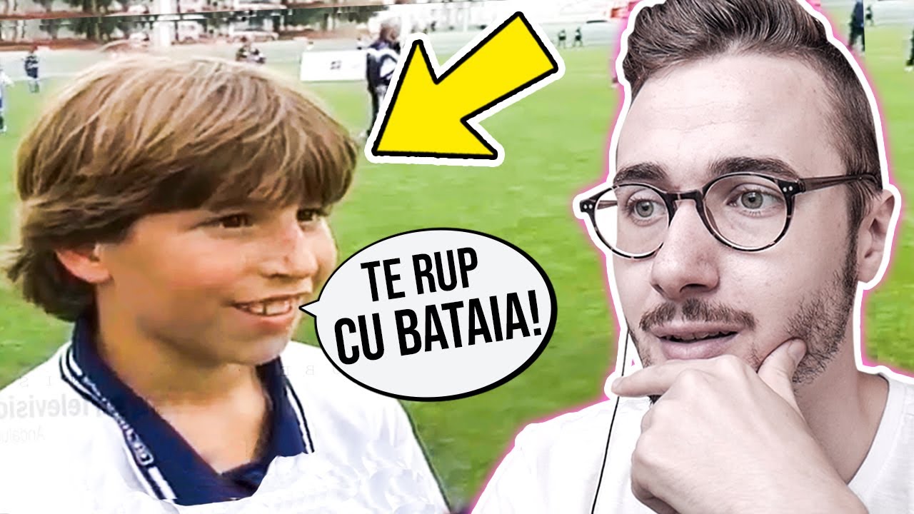 JUCATORI COPII INAINTE SA DEVINA CELEBRI IN FOTBAL !
