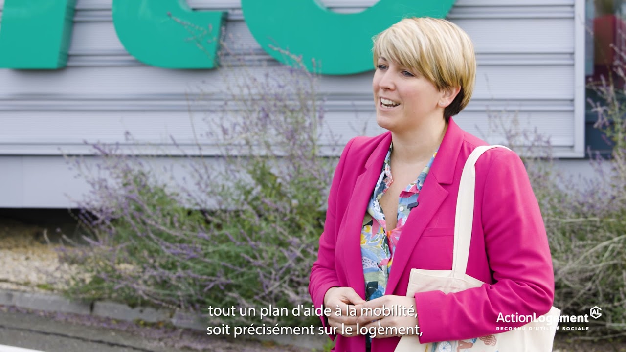 Emilie Le Meur, responsable RH adjointe chez Wilo France, avec Action Logement !