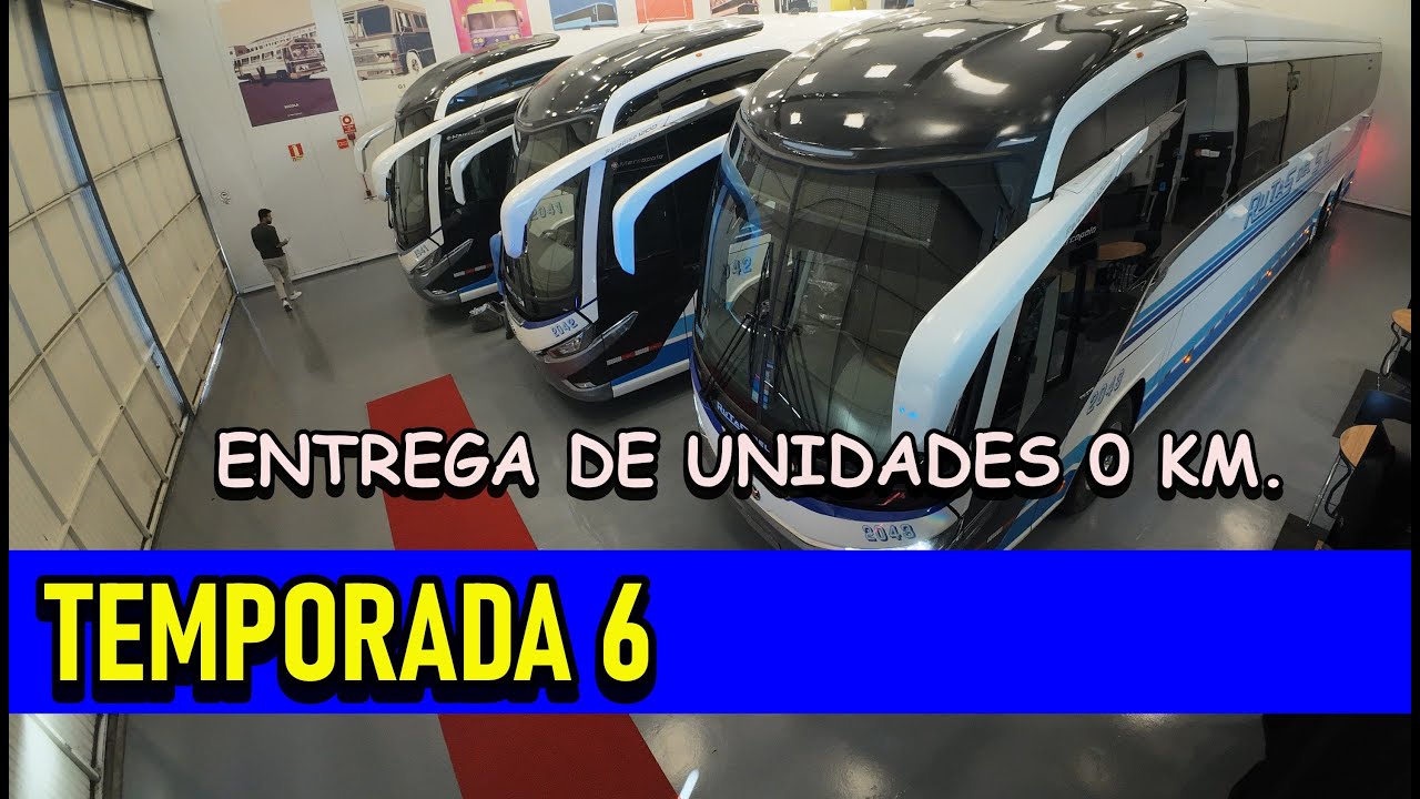 Así entrega un bus Marcopolo Brasil