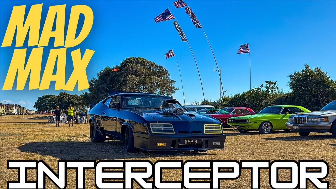 V8 Street Scene WSM And Weston Bike Night Meet - American Cars Take Over! Mad Max V8 Interceptor