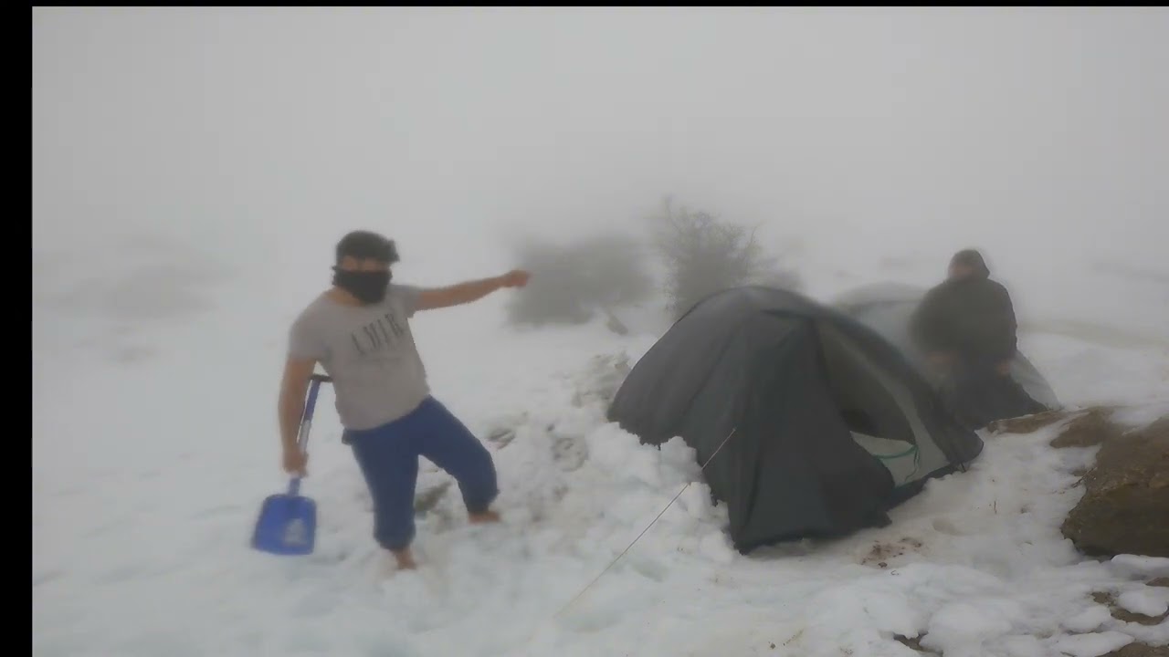 أقوى تحدي وتخييم في مرتفعات جرجرة على ارتفاع 1700م يوم 19/12/2023