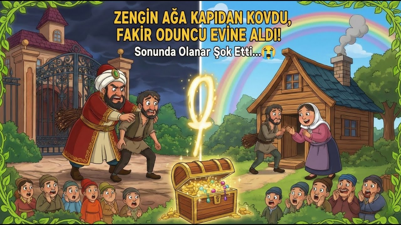 ZENGİN AĞA KAPIDAN KOVDU, FAKİR ODUNCU EVİNE ALDI! Sonunda Olanlar Şok Etti... 😭