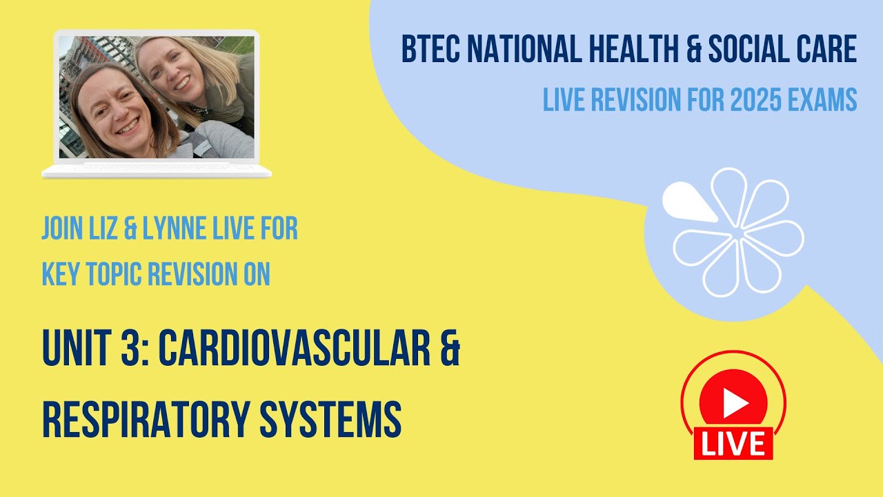 Unit 3 Cardiovascular and Respiratory Systems | BTEC National HSC Live Revision 2025