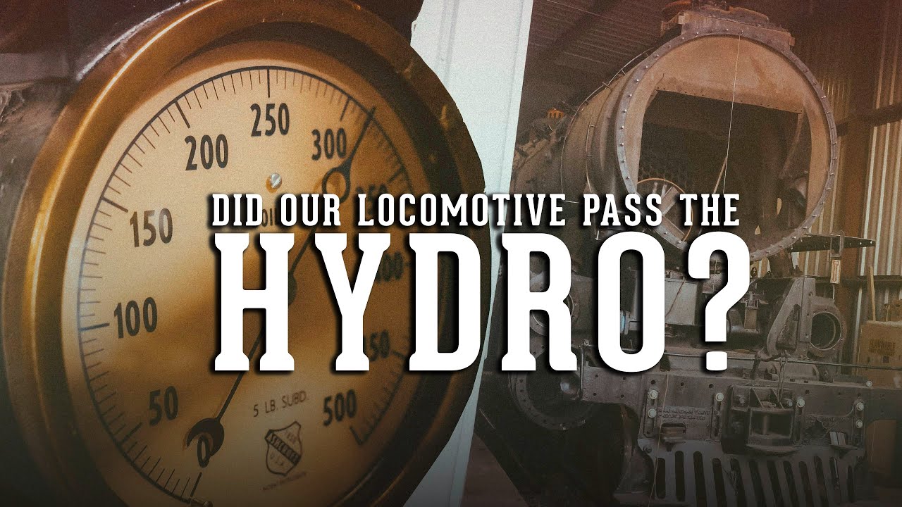 Did Our Locomotive Pass the Hydrostatic Test? | Nashville Steam No. 576 Restoration Update