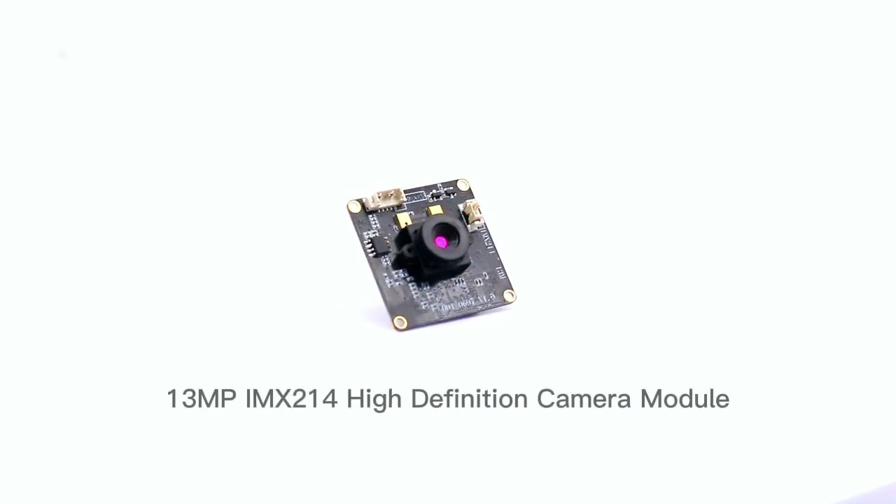 13MP FF/AF USB Video Class 30fps Sony IMX214 Driver Free Camera Module for Doncument Scanner