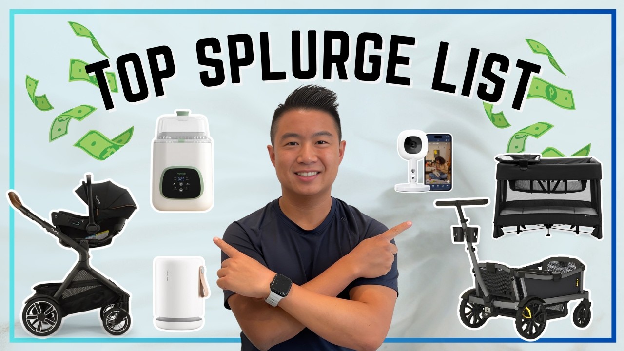 Newborn Must-Have Splurge List 2024 - Strollers, Monitors, and more