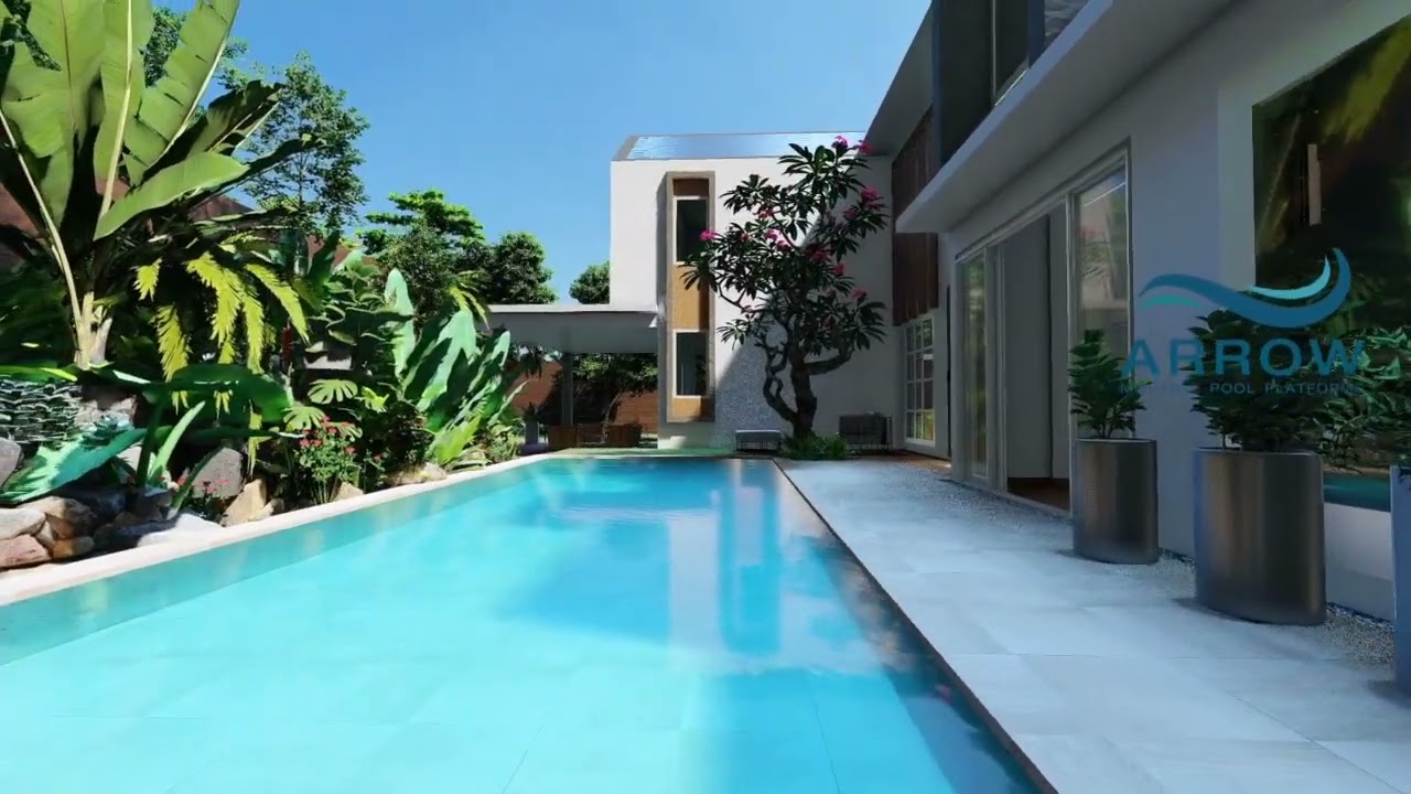 The movable pool floor production