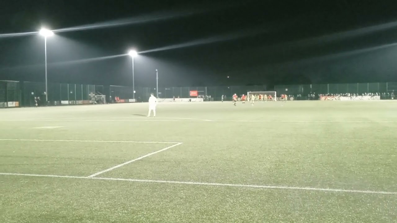 Lower Breck v Runcorn Linnets 10/04/2025. Game still at 1 - 1 although nerves creeping in.