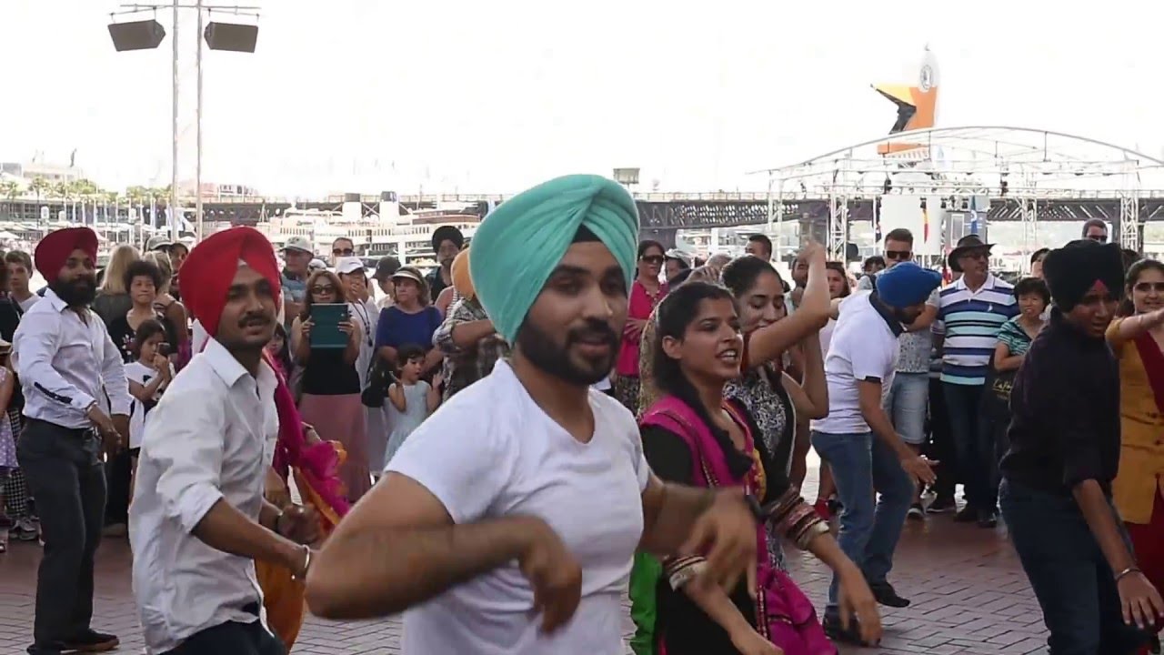 Australia Day Bhangra Flashmob 2016