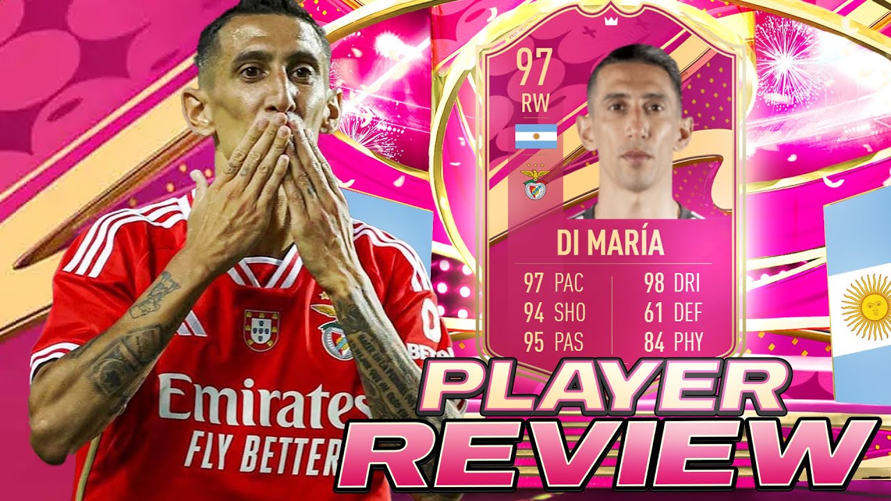 🥶97 PREMIUM FUTTIES DI MARIA PLAYER REVIEW - FIFA 23 ULTIMATE TEAM
