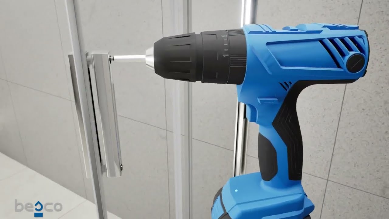Manuel d’installation pour une paroi de douche à profil fin