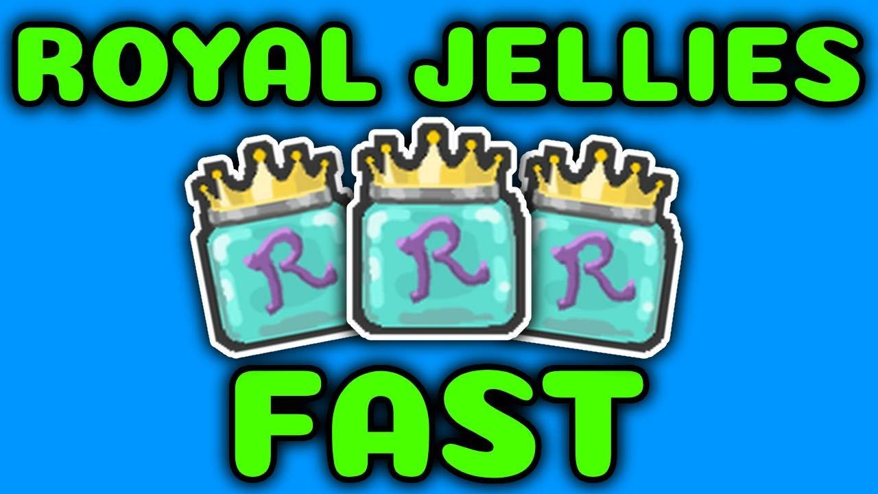 HOW TO GET ROYAL JELLIES (FAST) IN BEE SWARM SIMULATOR!