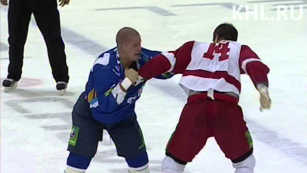 Бой КХЛ: Мирасти VS Гиллис / KHL Fight: Mirasty VS Gillies