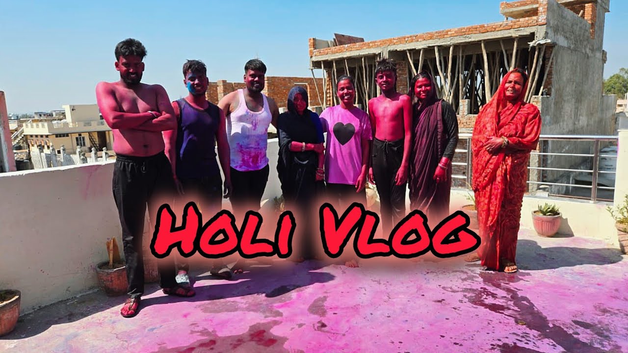 Holi Vlog🫣2026 @DakshKatariya9799 #subscribe 
